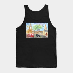 Big Ben, Naive London Image Tank Top